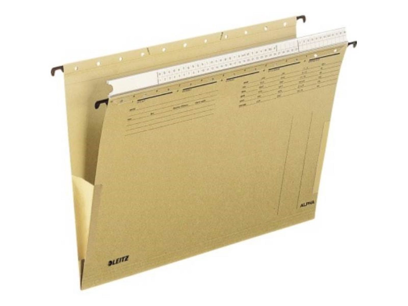 LEITZ Umhängetasche Leitz Hängetasche Alpha 19360000 DIN A4 oben offen naturbraun von LEITZ