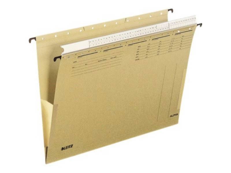 LEITZ Umhängetasche Leitz Hängetasche Alpha 19360000 DIN A4 oben offen naturbraun von LEITZ
