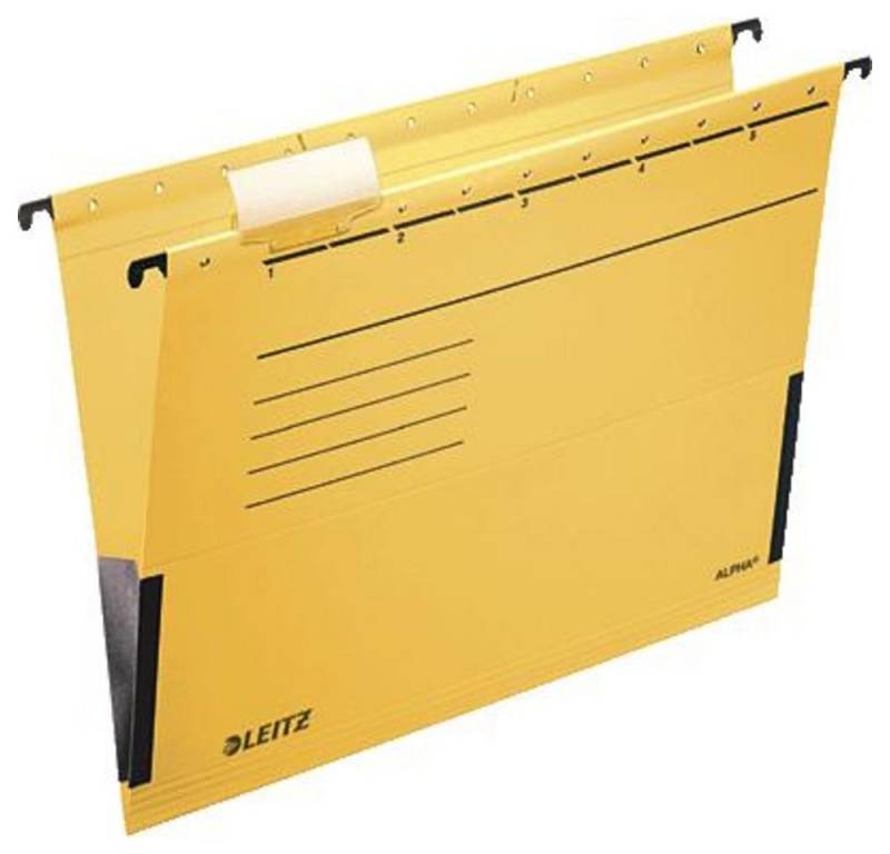 LEITZ Umhängetasche Leitz Hängetasche Alpha DIN A4 Gelb 5 St./Pack. 19863015 5 St. von LEITZ