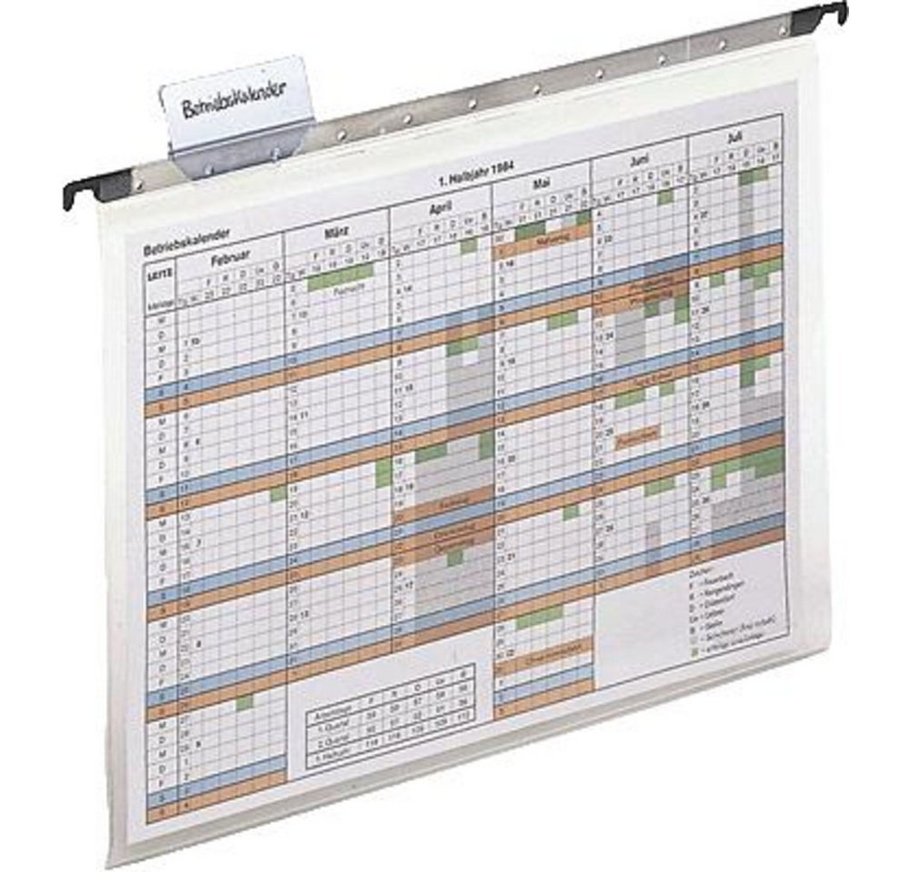 LEITZ Umhängetasche Leitz Hängetasche Alpha DIN A4 Transparent 19290000 1 St. von LEITZ