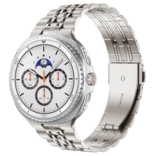Metall Ersatzband für Samsung Galaxy Watch 8 Armband 40mm 44mm/8 Classic 46mm Herren Damen,Verstellbarer Edelstahl Metallarmband für Galaxy Watch 8 Classic Armband 46mm/44mm 40mm Stahl Band Metall Ersatzband für Samsung Galaxy Watch 8 Armband 40mm 44mm/8 Classic 46mm Herren Damen,Verstellbarer Edelstahl Metallarmband für Galaxy Watch 8 Classic Armband 46mm/44mm 40mm Stahl Band von LEIXIUER