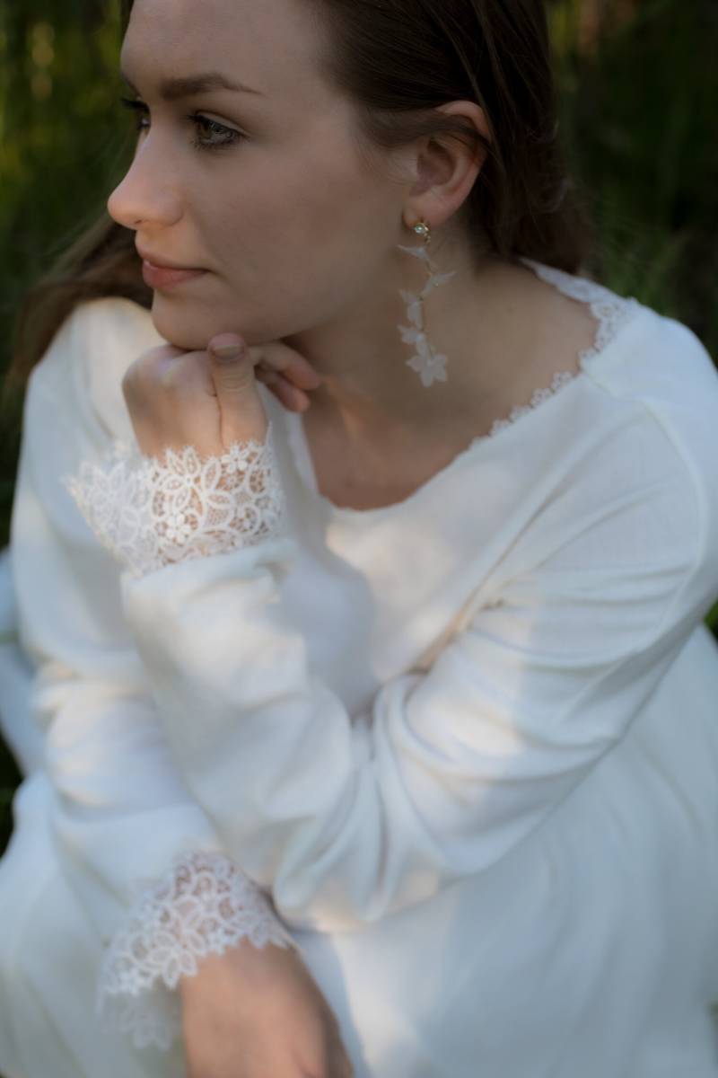 S I L V E Brautpullover von LEJAME