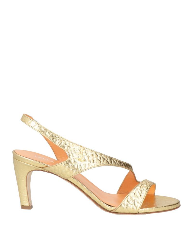 LELLA BALDI Sandale Damen Gold von LELLA BALDI