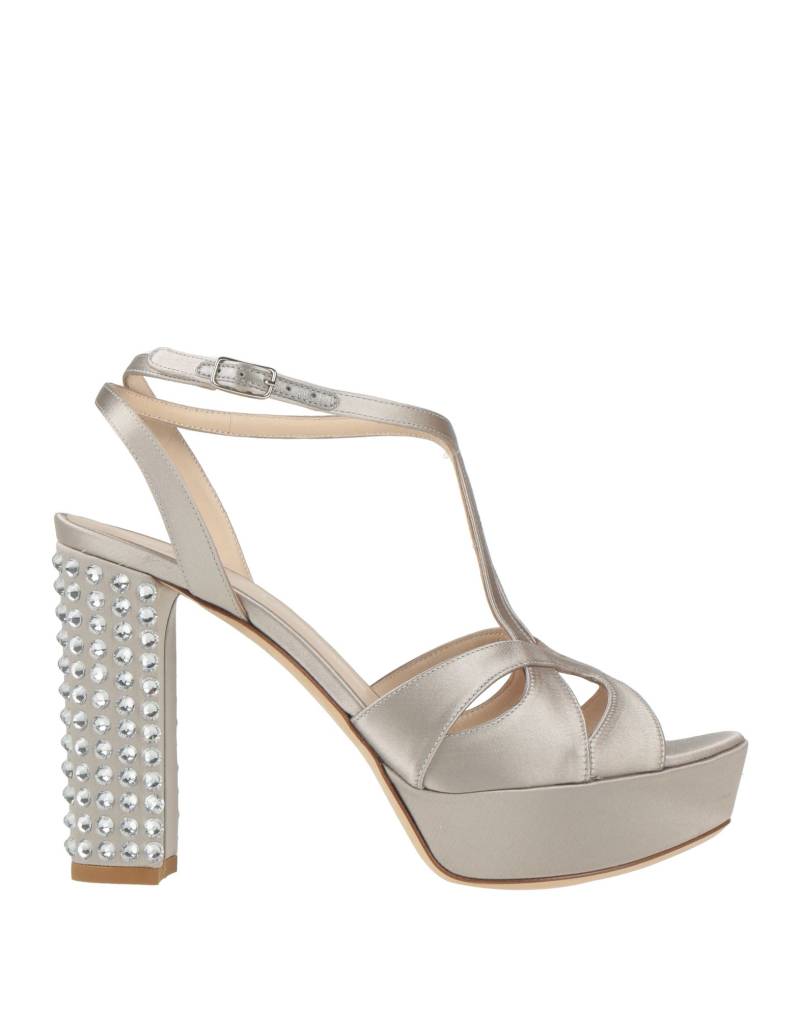 LELLA BALDI Sandale Damen Hellgrau von LELLA BALDI