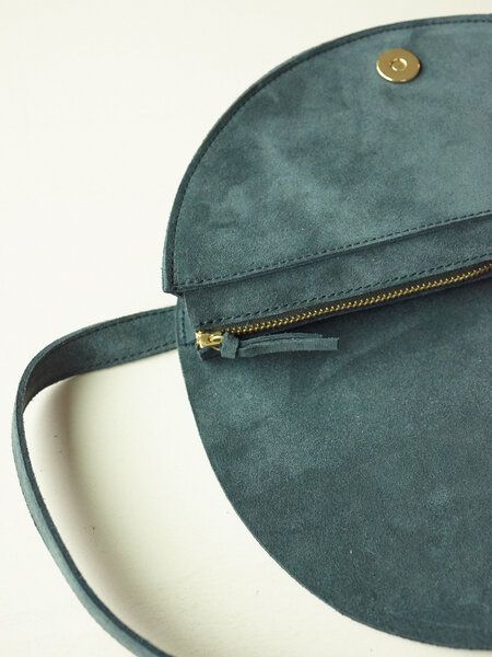 LELLOR Halfmoon Bag - Deep Hunter Green & Deep Hunter Green ZIP von LELLOR
