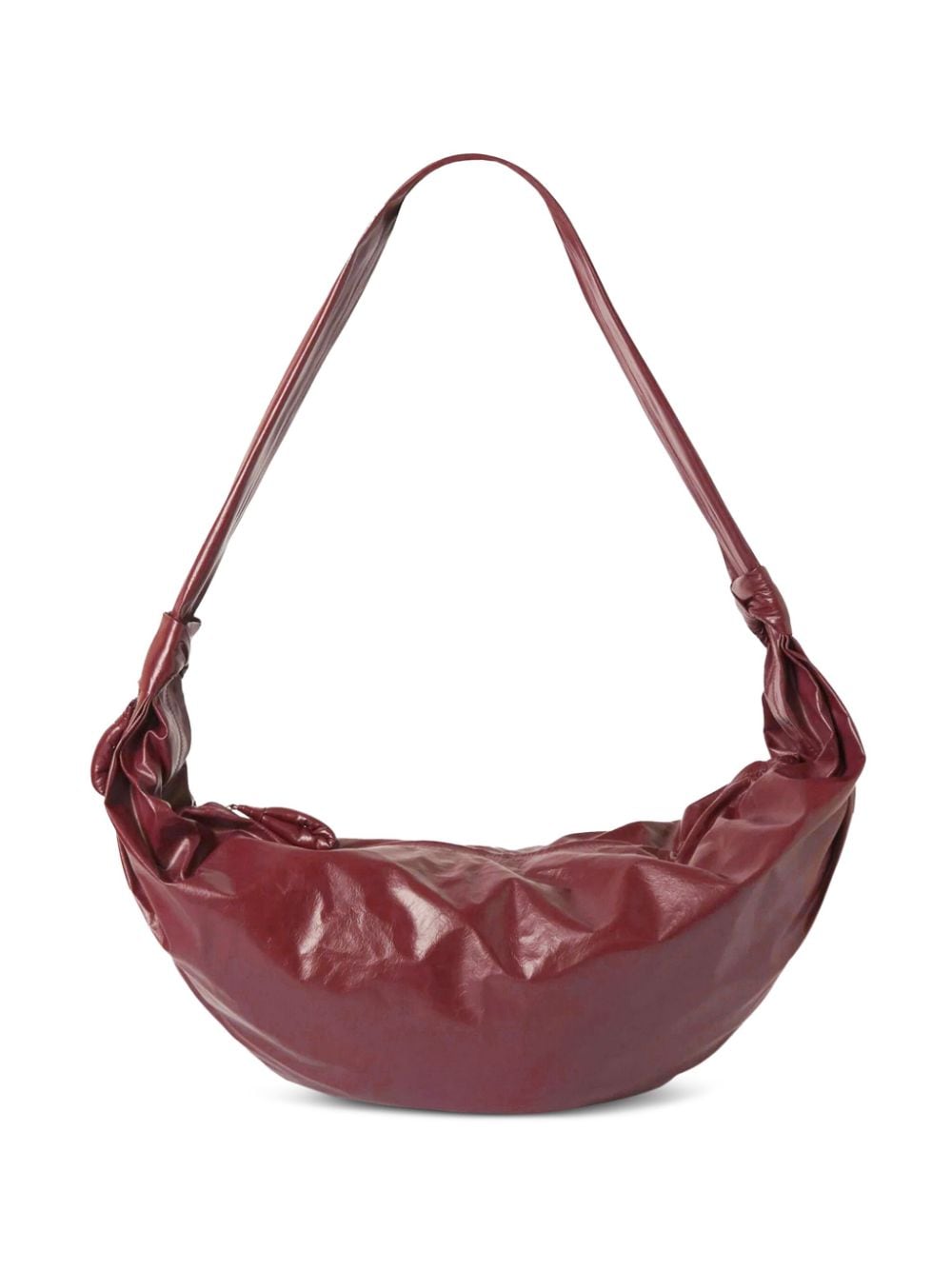 LEMAIRE Croissant Schultertasche - Rot von LEMAIRE