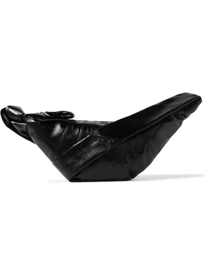 LEMAIRE - Croissant Small Coated-Cotton Messenger Bag - Men - Brown von LEMAIRE