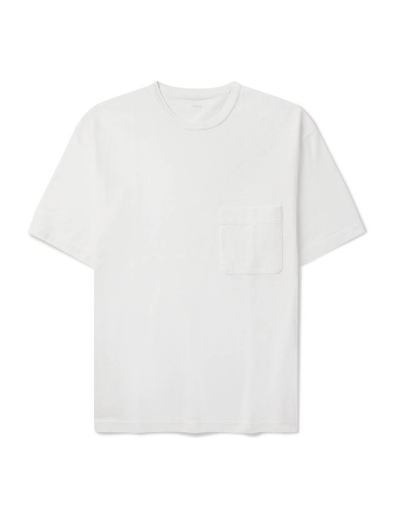 LEMAIRE - Garment-Dyed Cotton-Jersey T-Shirt - Men - Neutrals - M von LEMAIRE