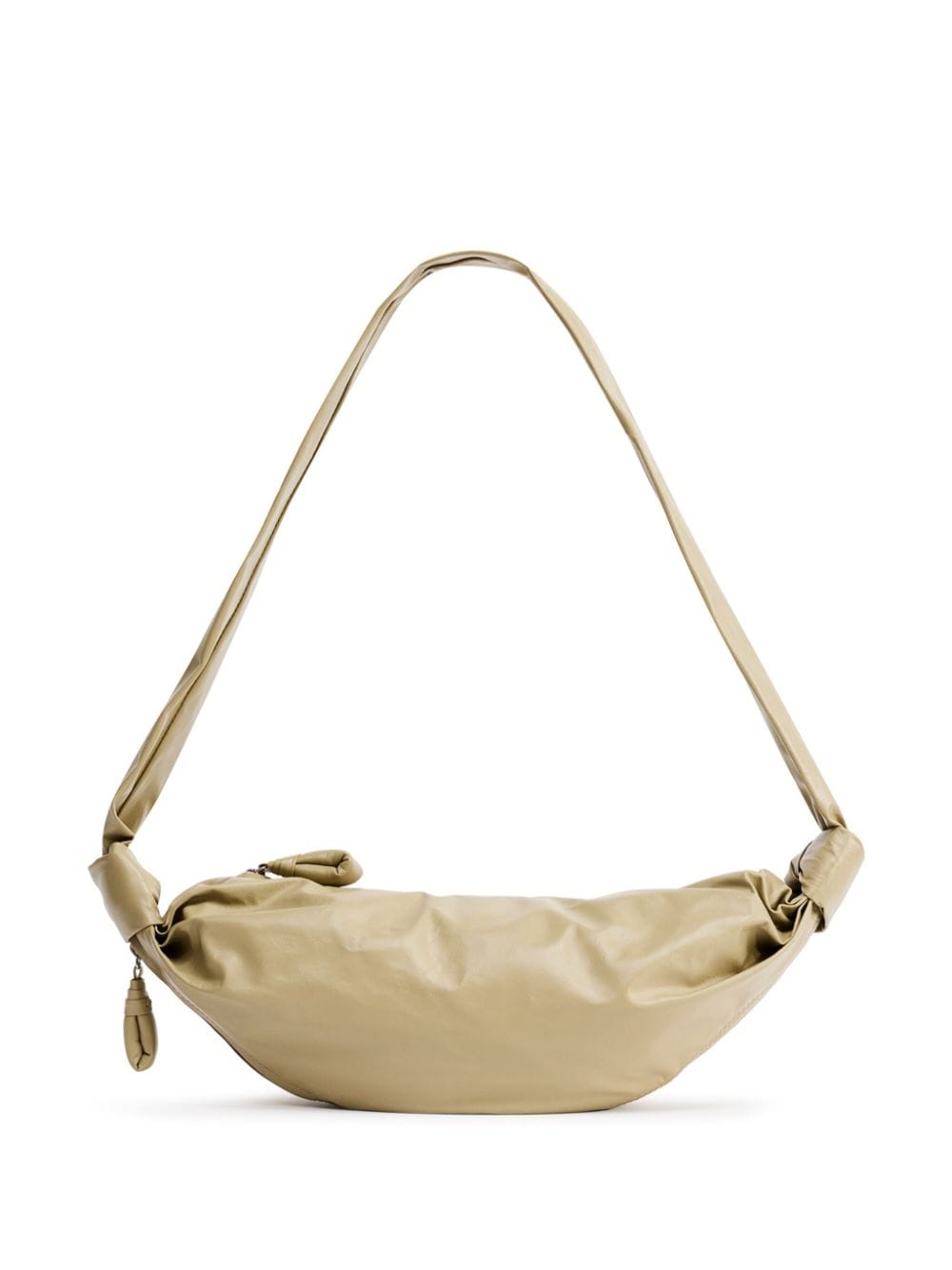 LEMAIRE Kleine Croissant Schultertasche - Nude von LEMAIRE