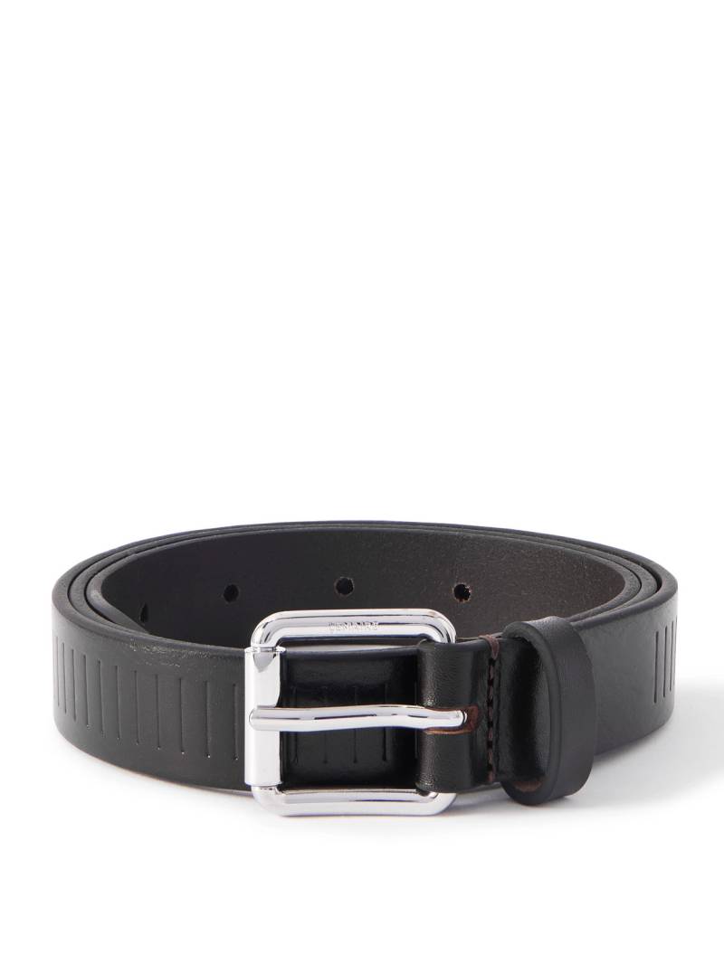 LEMAIRE - Rail 2.5cm Debossed Leather Belt - Men - Brown - EU 100 von LEMAIRE