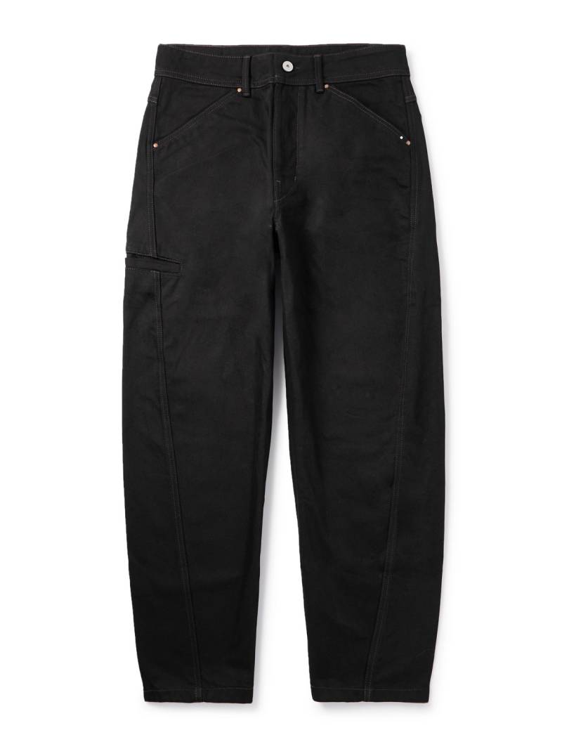 LEMAIRE - Twisted Tapered Jeans - Men - Black - IT 48 von LEMAIRE
