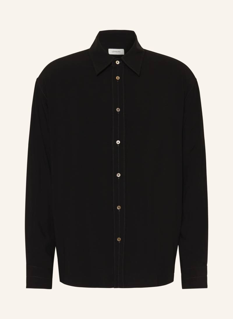 Lemaire Hemd schwarz von LEMAIRE