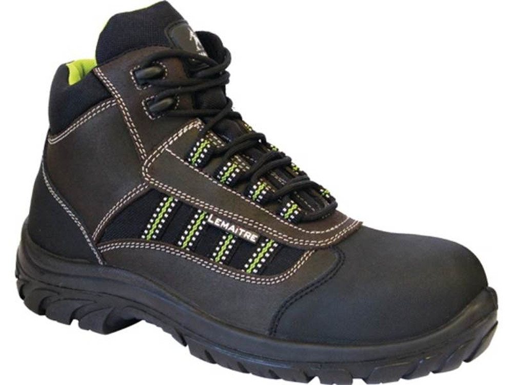 LEMAITRE LEMAITRE 134540 Sicherheitsstiefel Danube Größe 40 schwarz/braun S3 Stiefel von LEMAITRE