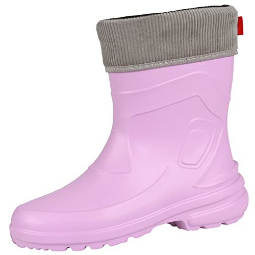 LEMIGO Damen Gummistiefel Jessy (Pink/Grau, 38) von LEMIGO