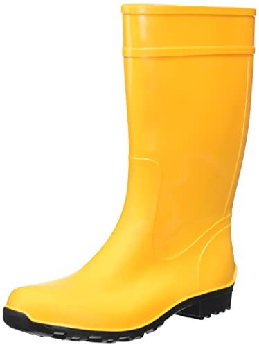 LEMIGO Damen Gummistiefel hohe Regenstiefel Ilse (38, gelb) von LEMIGO