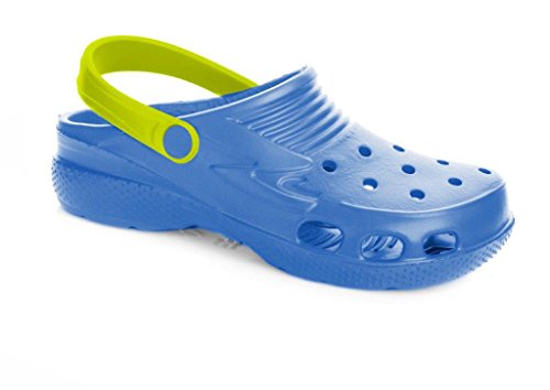 LEMIGO federleichte Kinder Eva Clogs LEMIGOOSE (26, blau) von LEMIGO