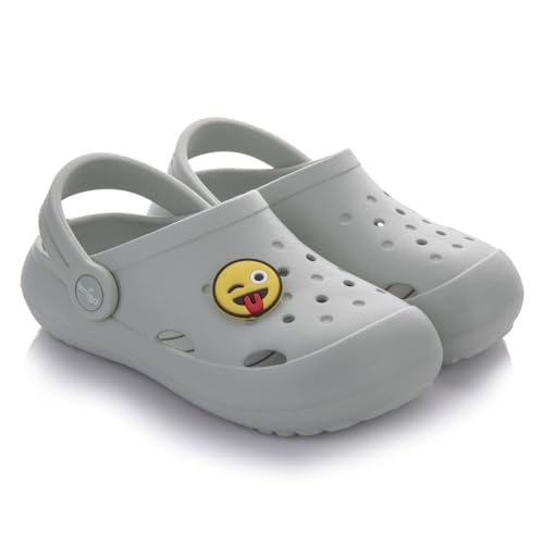 LEMIGO Leichte Kinder Clogs Eva mit Pin Jungen und Mädchen Gartenschuhe Badelatschen Hausschuhe G. 23-36 EU, 880 Lemigoose (Minze, 31/32) von LEMIGO