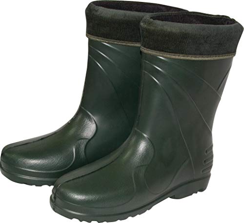 LEMIGO federleichte Eva Gummistiefel gefüttert Thermostiefel Alaska 869 (Grün, 38) von LEMIGO