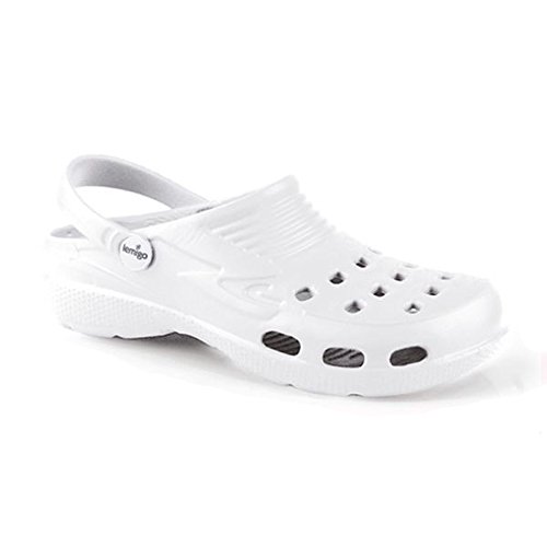 LEMIGO leichte Eva Clogs LEMIGOOSE-DH (47, Weiss) von LEMIGO