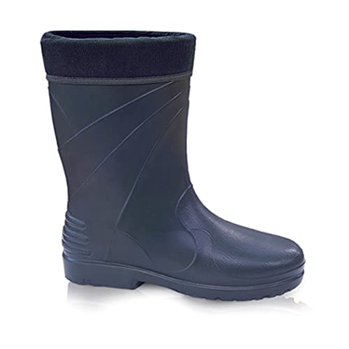 LEMIGO leichte EVA Gummistiefel gefüttert ALASKA 869 (36, dunkelblau) von LEMIGO