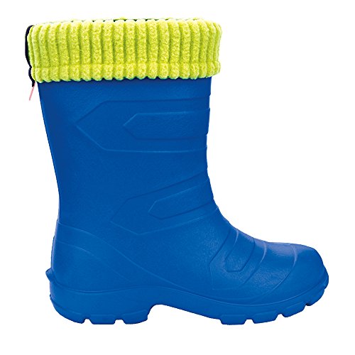 LEMIGO leichte EVA Gummistiefel gefüttert ASPEN Kinder (27, blau) von LEMIGO