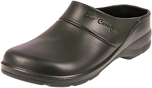 LEMIGO leichte Eva Clogs Gartenclogs Gartenschuhe Bio Comfort (37, Grün) von LEMIGO