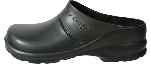 LEMIGO leichte Eva Clogs Gartenclogs Gartenschuhe Bio Comfort (Grün, eu_Footwear_Size_System, Adult, Numeric, medium, Numeric_36) von LEMIGO