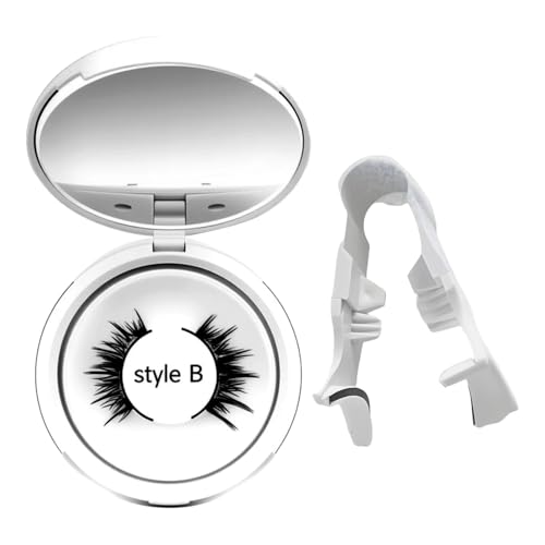 Magnetische Wimpern,Magnet Eyelashes mit Applikator,Wiederverwendbar Kein Kleber Kein Eyeliner Leicht Anzubringendes und Abnehmbares Magnetisches Wimpernset für Partys Magnetische Wimpern,Magnet Eyelashes mit Applikator,Wiederverwendbar Kein Kleber Kein Eyeliner Leicht Anzubringendes und Abnehmbares Magnetisches Wimpernset für Partys von LEMLIN