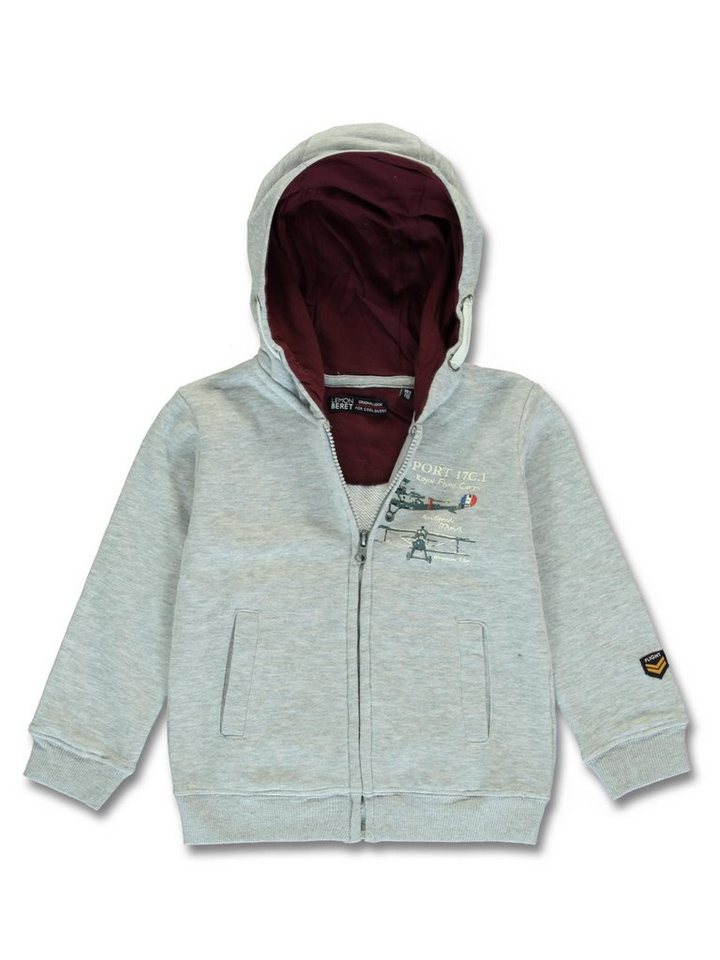 LEMON BERET Cardigan Jungen Sweatjacke mit Kapuze LEMON BERET Cardigan Jungen Sweatjacke mit Kapuze von LEMON BERET