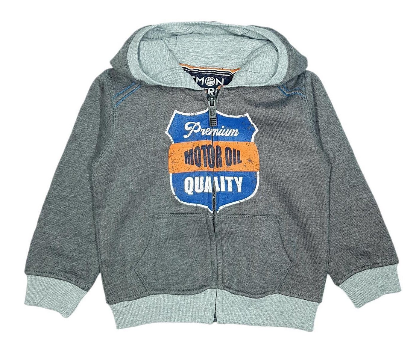 LEMON BERET Kapuzenpullover Lemon Beret Jungen Kapuzen Sweatjacke in grau von LEMON BERET