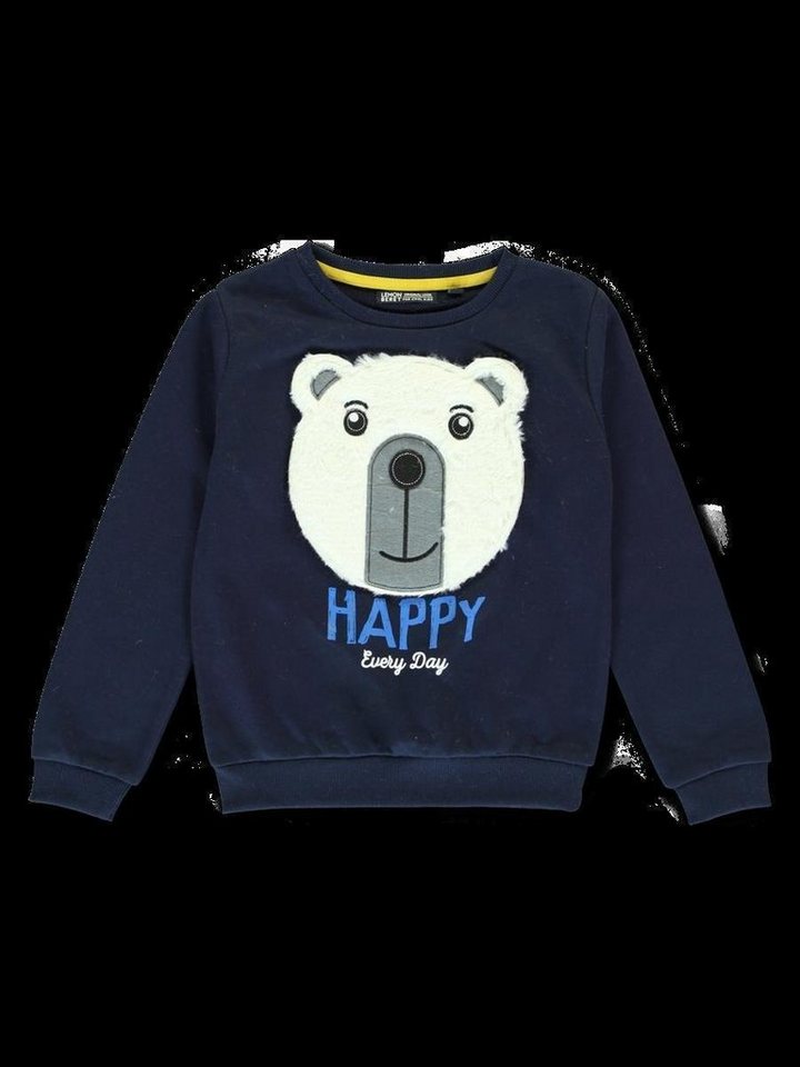 LEMON BERET Rundhalspullover Lemon Beret Jungen Sweatshirt langarm "Eisbär" von LEMON BERET