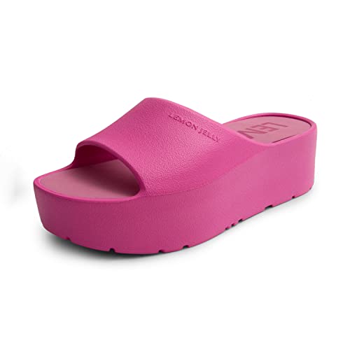 Lemon Jelly Damen Pantolette Sunny Fuchsia 40 von Lemon Jelly