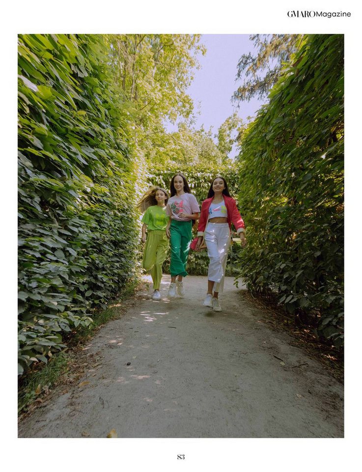 LEMONI Stoffhose Leichte Stoffhose für Mädchen - schwarz von LEMONI