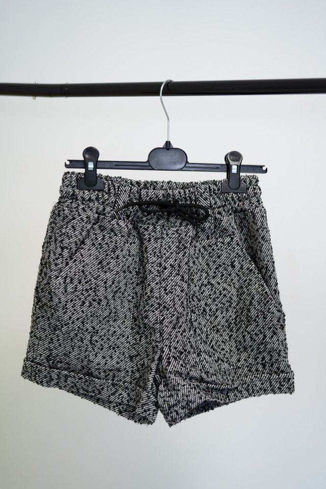LEMONI Shorts Warme Shorts mit Bouclé-Struktur für Mädchen – grau Elastikbund von LEMONI
