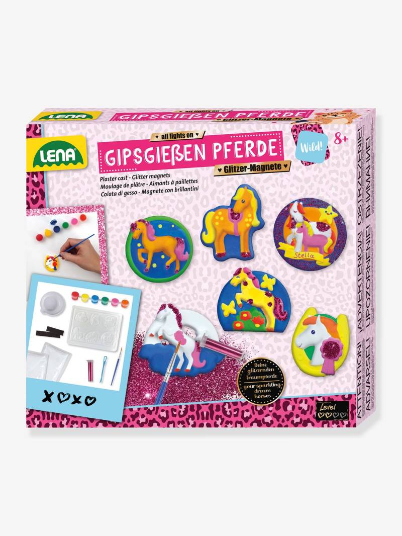 Gipsbastel-Set LENA Kinder Pferde von LENA