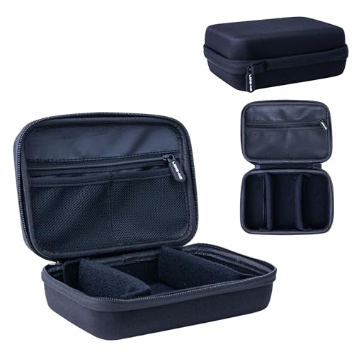 LENS-AID Organizer Case für Technik-Zubehör: Kompaktes Hardcase für Kabel, Akkus, Ladegerät, Powerbank, SD-Karten, USB-Stick & Festplatte – stoßfeste Reise-Schutztasche aus Eva von LENS-AID