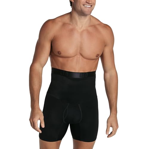 Leo SHAPEWEAR HERREN BOXERSHORTS - MÄNNER UNTERHOSEN MIT BAUCHWEG-FUNKTION von LEO by Leonisa