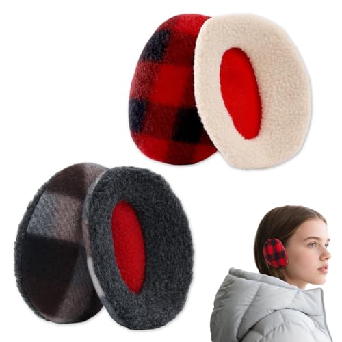 Ohrenschützer ohne Bügel Winter Ohrwärmer Set 1 Paar Schwarz Weich Faltbar für Outdoor Aktivitäten Hüte Helme geeignet Ohrenschützer ohne Bügel Winter Ohrwärmer Set 1 Paar Schwarz Weich Faltbar für Outdoor Aktivitäten Hüte Helme geeignet von LEOINAER