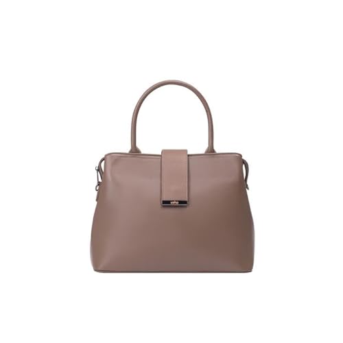 LEOMIA Women's Handtasche, Taupe von LEOMIA