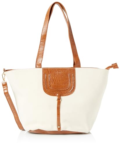 LEOMIA Women's Shopper, BEIGE von LEOMIA