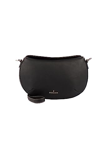 LEOMIA Women's Umhängetasche, SCHWARZ von LEOMIA