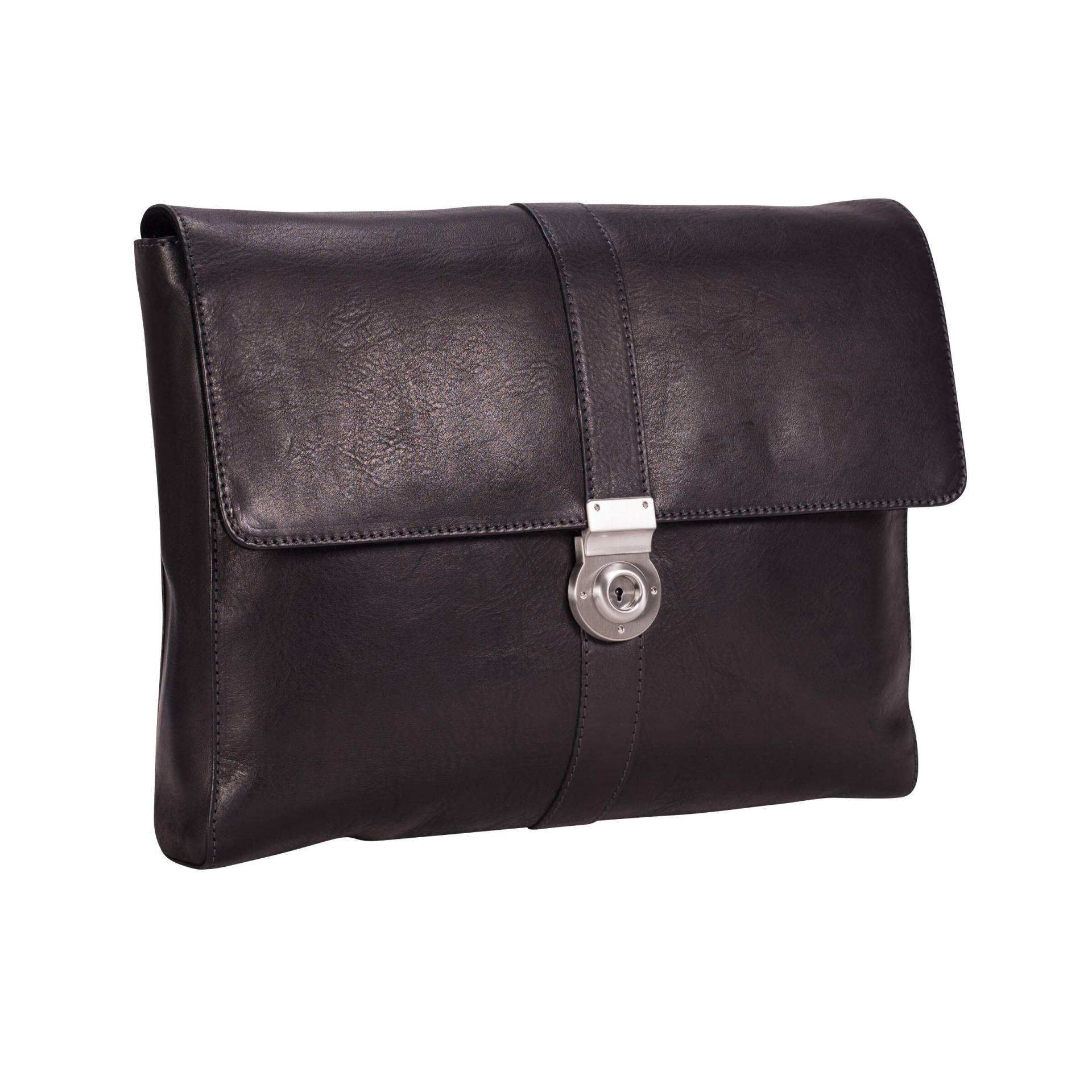 LEONARD HEYDEN - L Heyden Bergamo Konferenzmappe Schwarz Schwarz von LEONARD HEYDEN