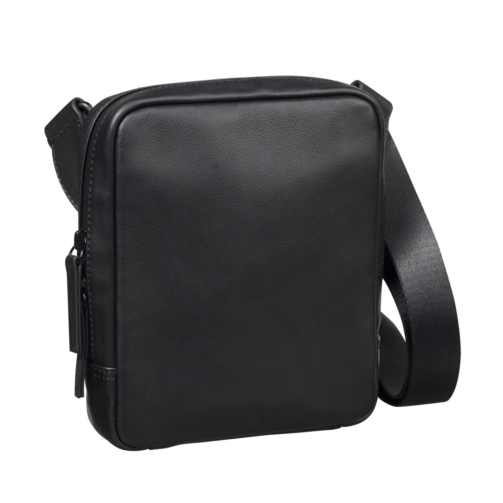 LEONARD HEYDEN - L.Heyden Den Haag Messenger XS Schwarz 8 schwarz von LEONARD HEYDEN