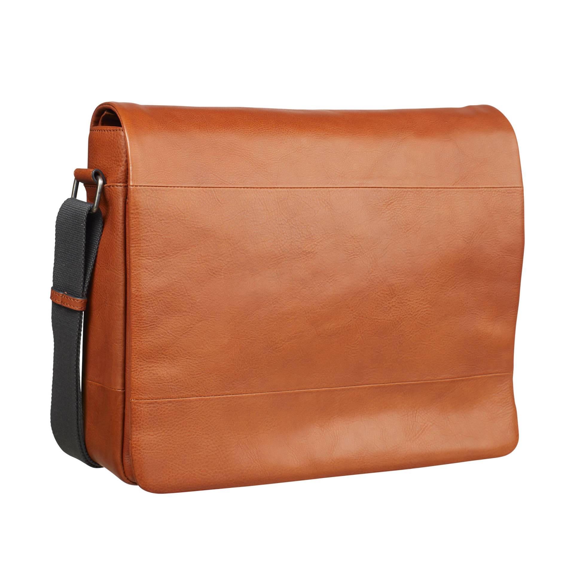 LEONARD HEYDEN - L.Heyden Hamburg Umhängetasche L Cognac Cognac - Gr. - L von LEONARD HEYDEN