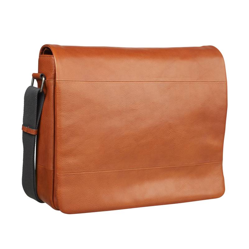 LEONARD HEYDEN - L.Heyden Hamburg Umhängetasche L Cognac von LEONARD HEYDEN