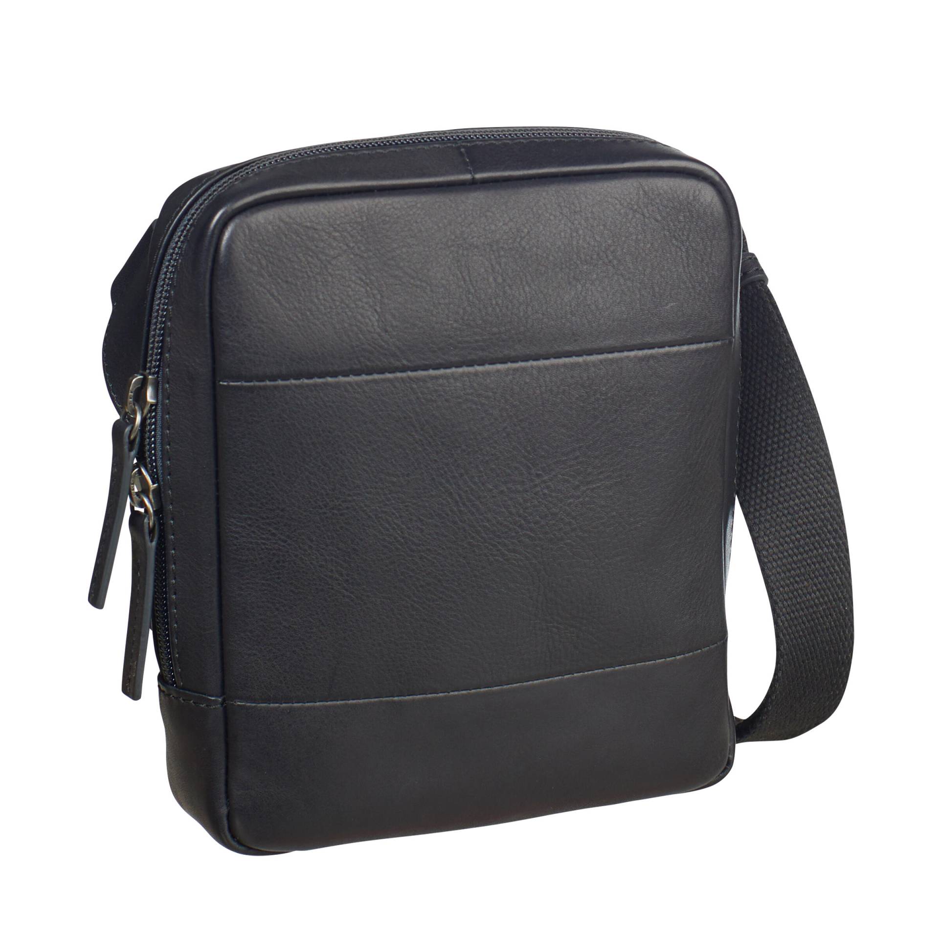 LEONARD HEYDEN - L.Heyden Hamburg Umhängetasche XS Schwarz von LEONARD HEYDEN