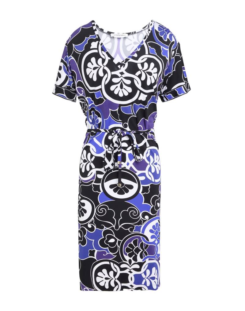 LEONARD Paris Midi-kleid Damen Schwarz von LEONARD Paris