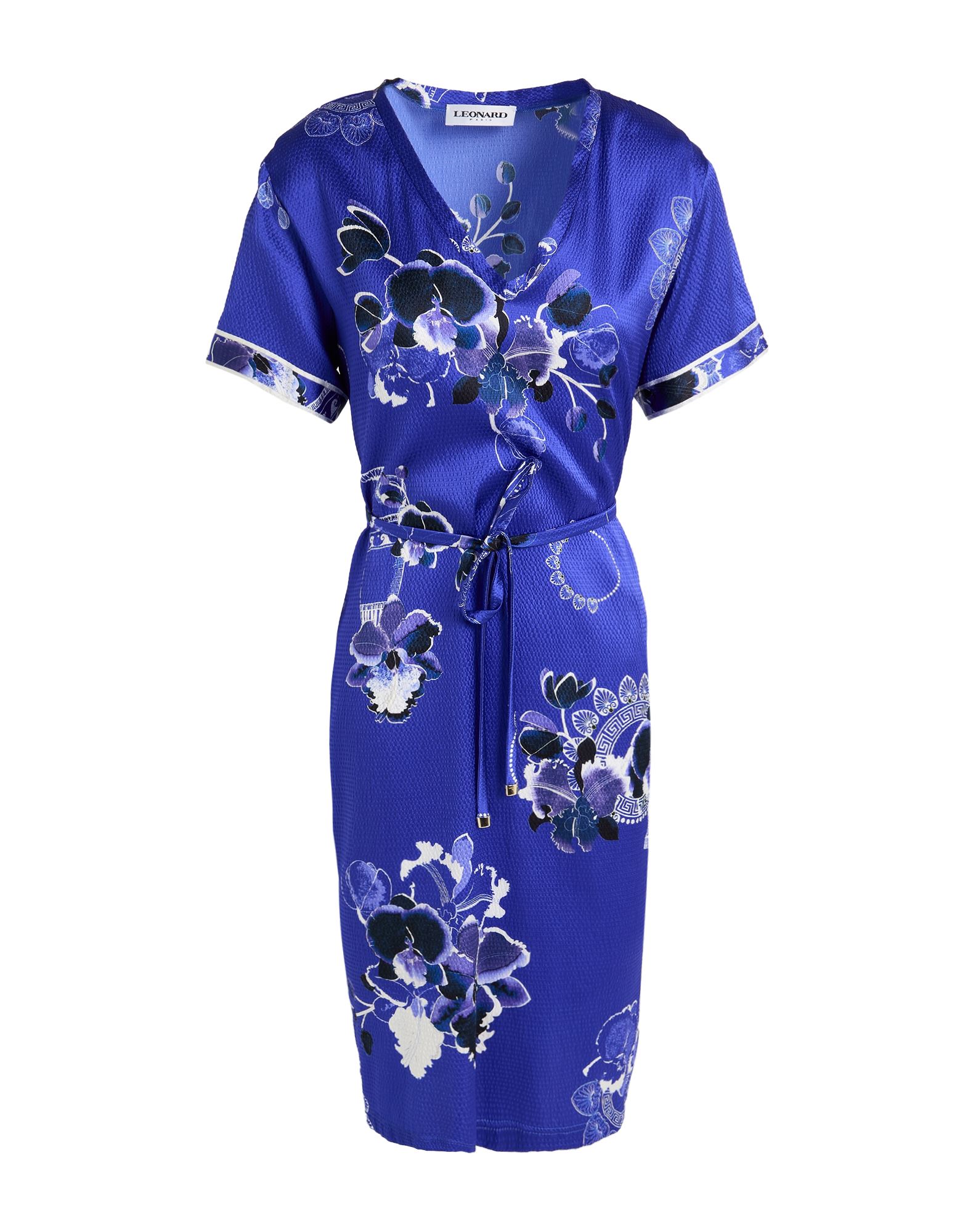 LEONARD Paris Midi-kleid Damen Violett von LEONARD Paris