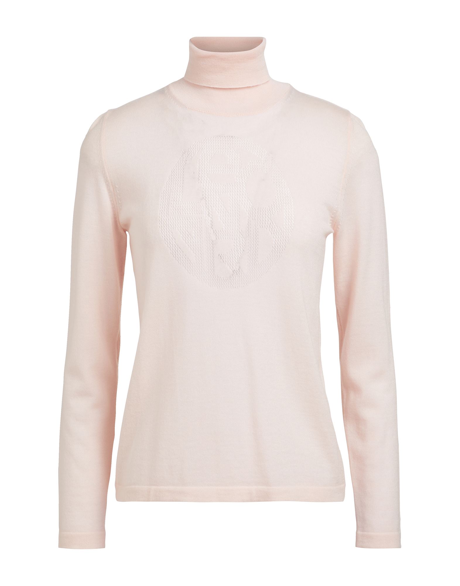 LEONARD Paris Rollkragenpullover Damen Hellrosa von LEONARD Paris