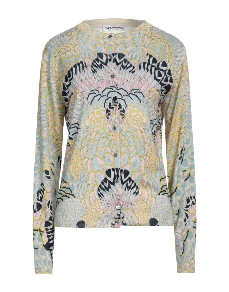 LEONARD Paris Strickjacke Damen Off white von LEONARD Paris